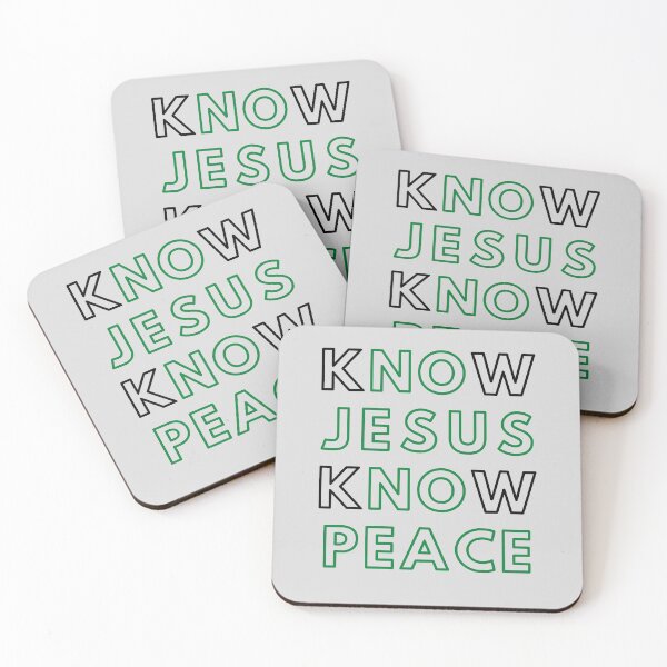 Item preview, Know Jesus Know Peace designed and sold by MohitJain1109.