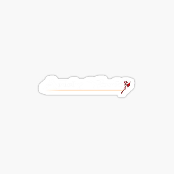 AY LOGO Sticker
