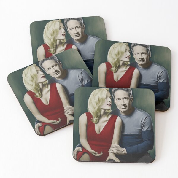 Item preview, Gillian Anderson and David Duchovny designed and sold by altaircolin.