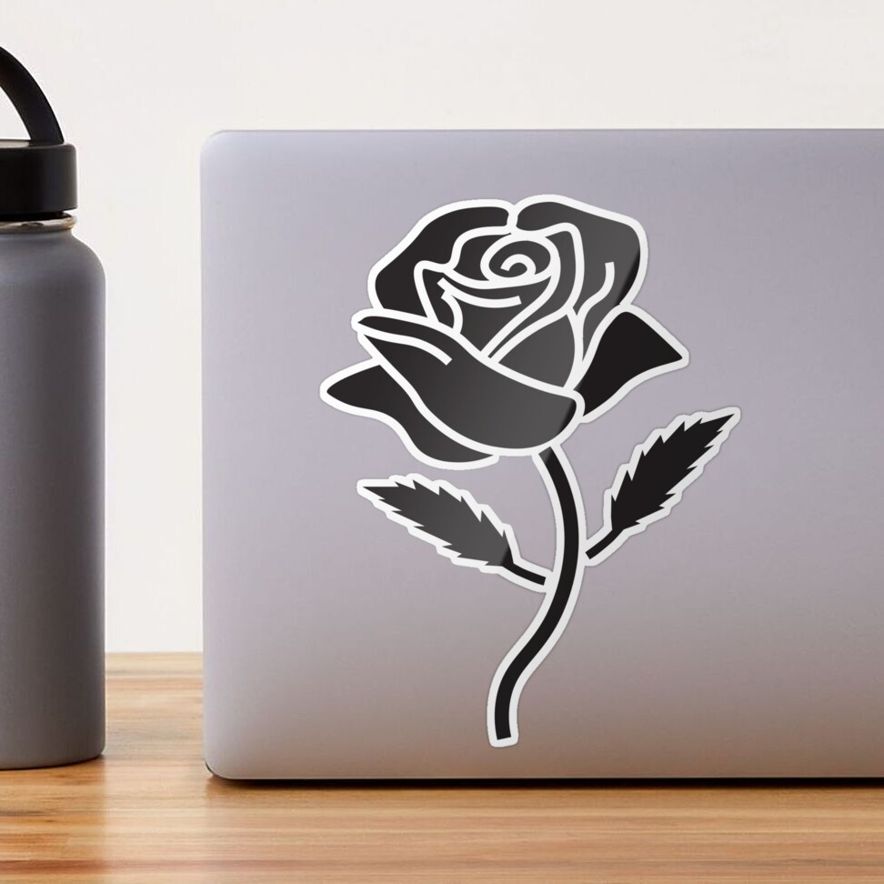 Rose plant rose plant Sticker by TshirtFuchs