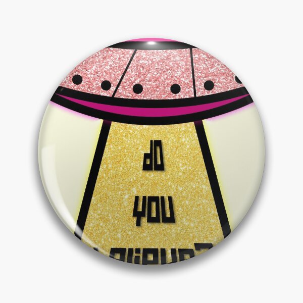 Artikelvorschau, UFO: Pink & Glittery entworfen und verkauft von Peyton Azar.