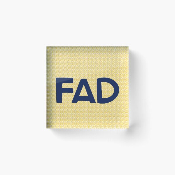 Item preview, FAD design blue and yellow background  designed and sold by sarmackenzie.