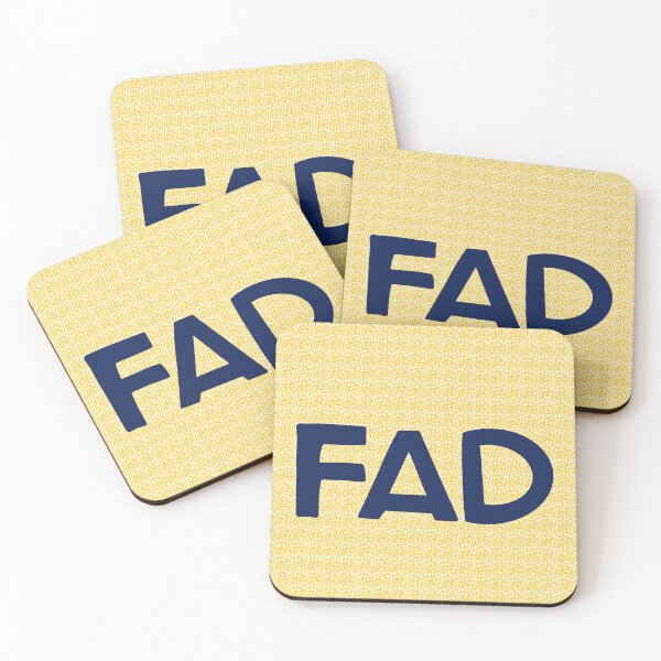 Item preview, FAD design blue and yellow background  designed and sold by sarmackenzie.