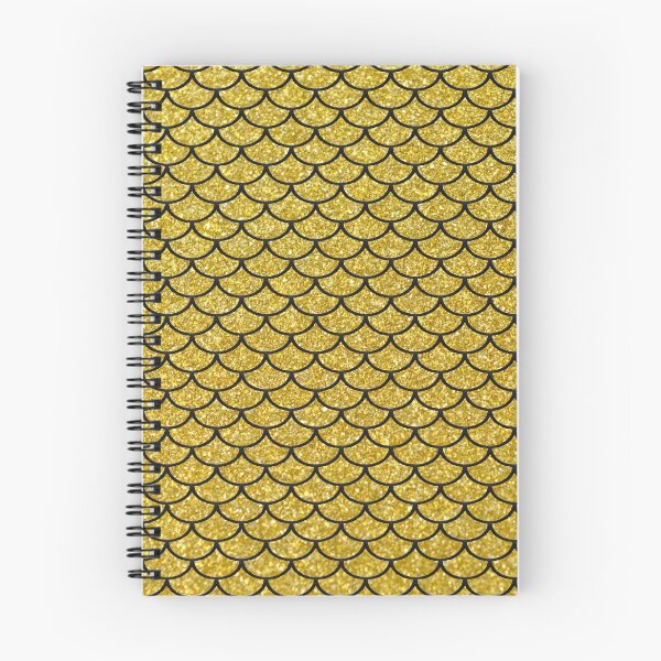 Item preview, Golden glitter mermaid scales  designed and sold by TopDesignArt.