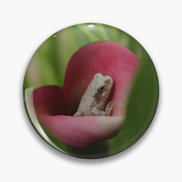 Item preview, Tiny Frog Hiding in Calla Lily designed and sold by StampCity.
