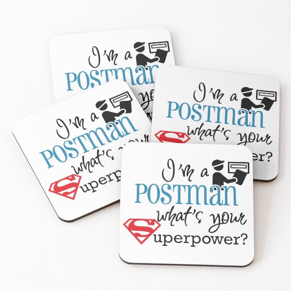 Item preview, I'm a Postman, what's your Superpower designed and sold by RhoobieDotCom.