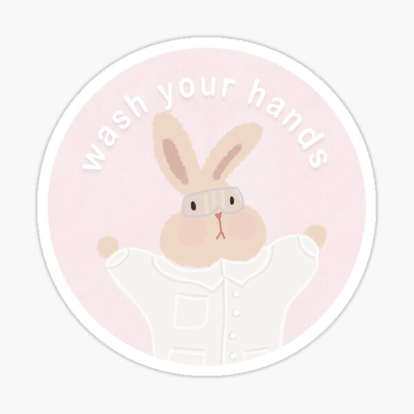 Artikel-Vorschau von Science Bunny Waschen Sie Ihre Hände, designt und verkauft von biochembunny.