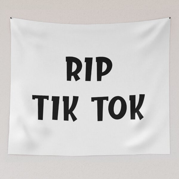 Item preview, Rip Tik Tok designed and sold by Aysel's Designs.