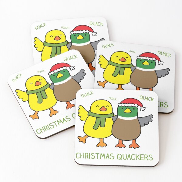 Item preview, Christmas Quackers, Holiday duck pun! designed and sold by IceCreamCat.