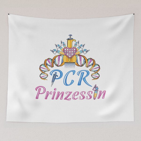 Item preview,  PCR Prinzessin für Frauen des Wissenschafts and  Biotechnologie PCR Princess for Women of Science designed and sold by Zit-Zat-Zot.