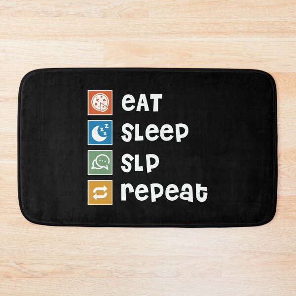 Item preview, SLP. Eat. Sleep. Repeat designed and sold by orlumbuspirate.