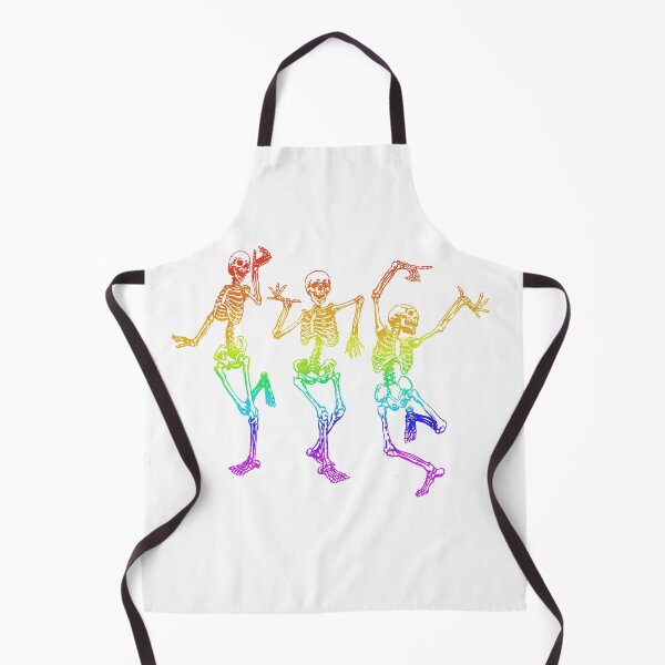 Item preview, Rainbow Dancing Skeletons designed and sold by Mitchell Sisters.