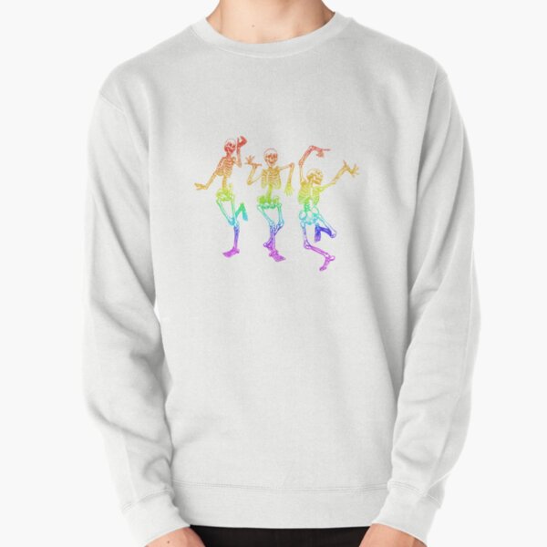 Item preview, Rainbow Dancing Skeletons designed and sold by Mitchell Sisters.