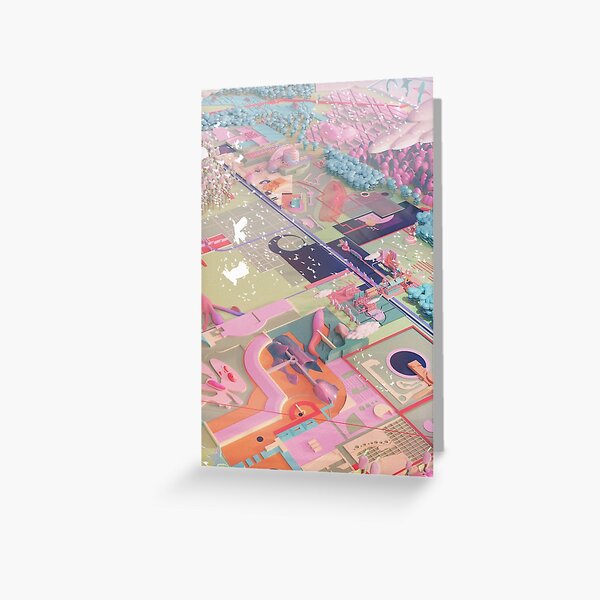 OF ROBBERS, KITES AND PAPER GARDENS VI Greeting Card