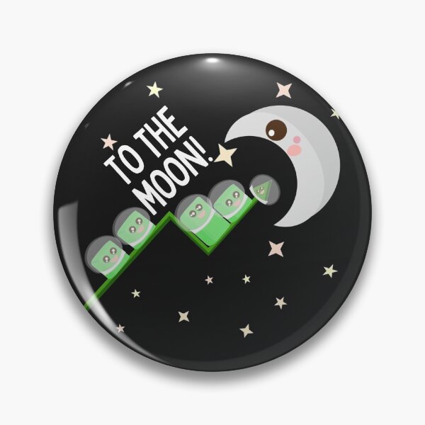 Item preview, Cute Trading To The Moon  designed and sold by twicetrader.