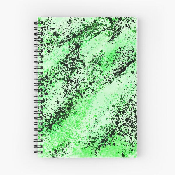 Item preview, Salpicaduras de acuarela verde designed and sold by eidrood.