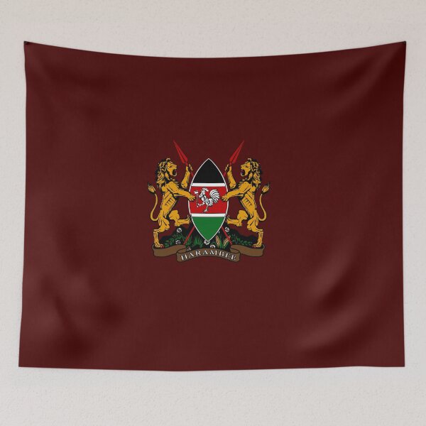 Item preview, Kenya Coat of arms designed and sold by P-I-R.