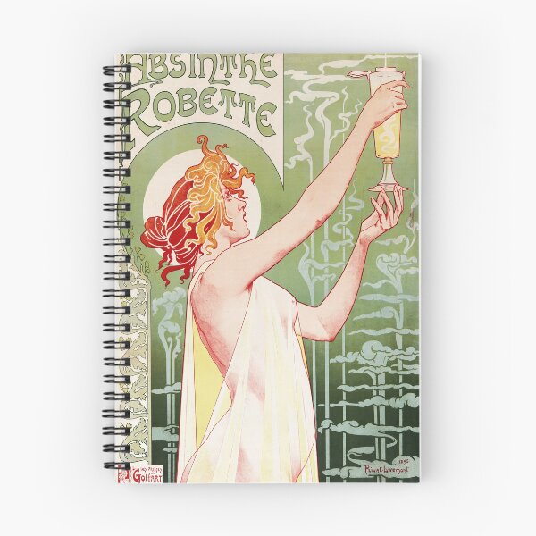 Aperçu de l'œuvre Affiche Vintage Robette Absinthe créée et vendue par Paul David Wilson.