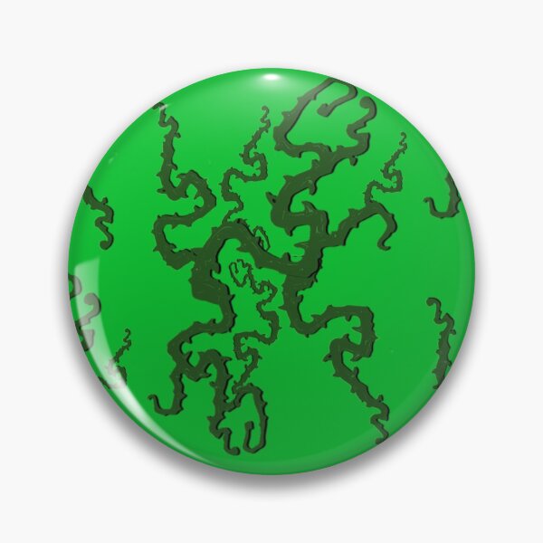 Item preview, Thorny Vines (Green background) designed and sold by BoneArtPetite.