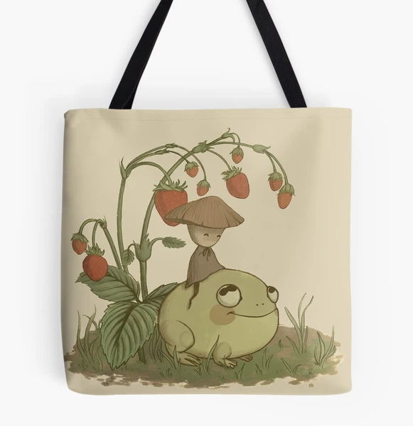 Mushy and Froggy | Tote Bag