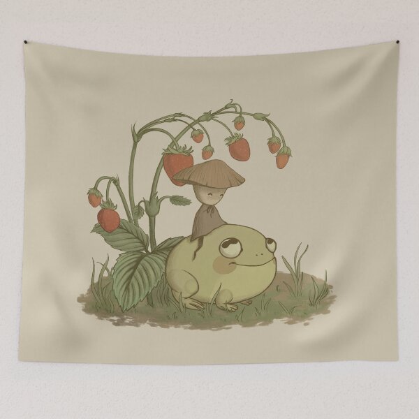 Item preview, Mushy and Froggy designed and sold by emmonster.