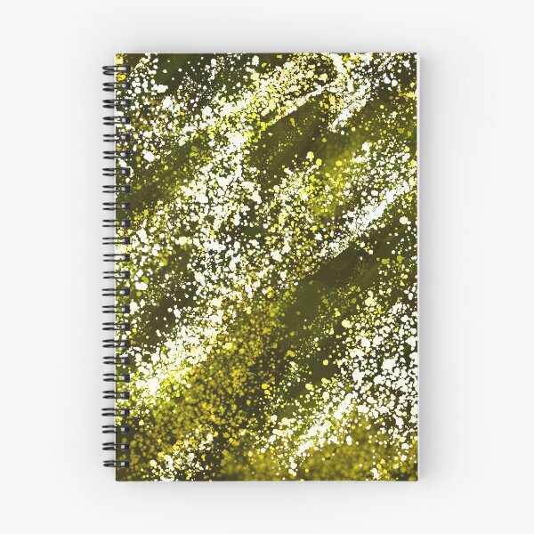 Item preview, Yellow Black Watercolor Splashes designed and sold by eidrood.