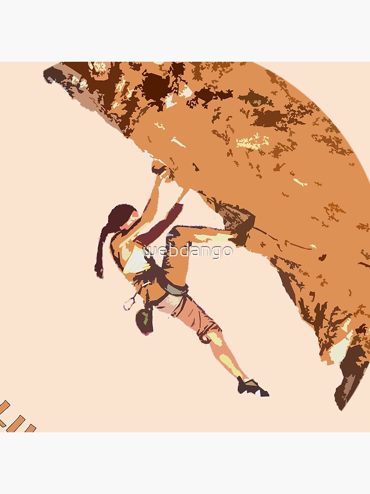 Climb Like a Girl Rock Climbing / Bouldering by webdango