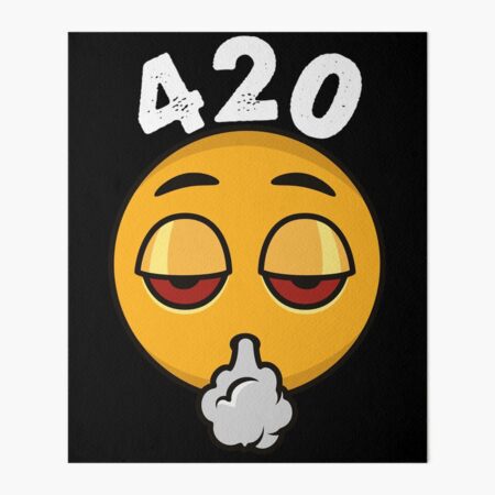 420 Weed Art Board Print for Sale by gijst