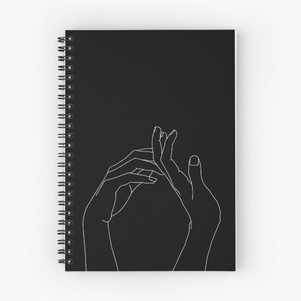 Item preview, Hands one line illustration - Abi Black designed and sold by TheColourStudy.