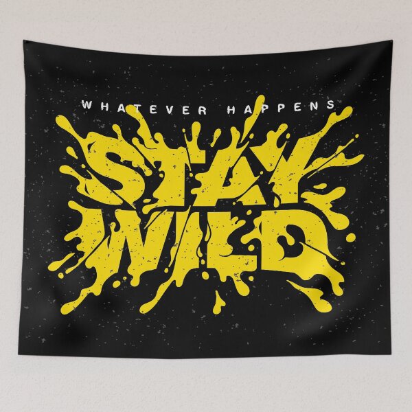 Item preview, stay wild designed and sold by PG Shop Art.