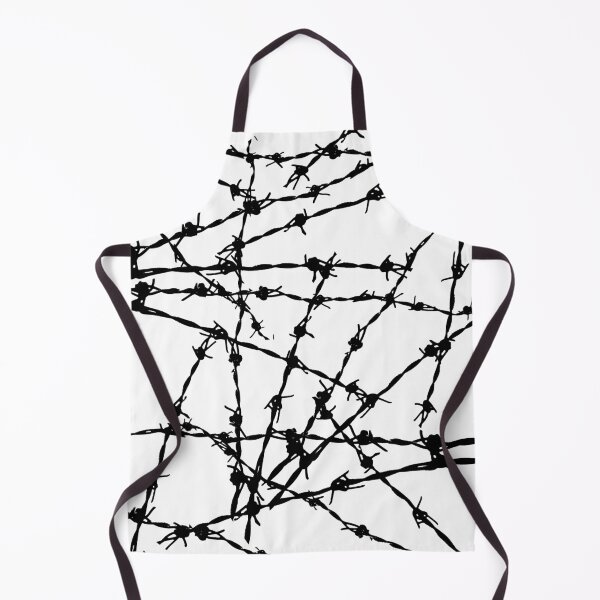 Item preview, Black Barbed Wire Pattern designed and sold by HotHibiscus.