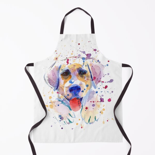 Item preview, Labrador puppy portrait designed and sold by AgniArt.