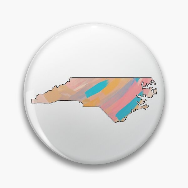 Item preview, NC State Map Silhouette MHN designed and sold by Raygan Scott.