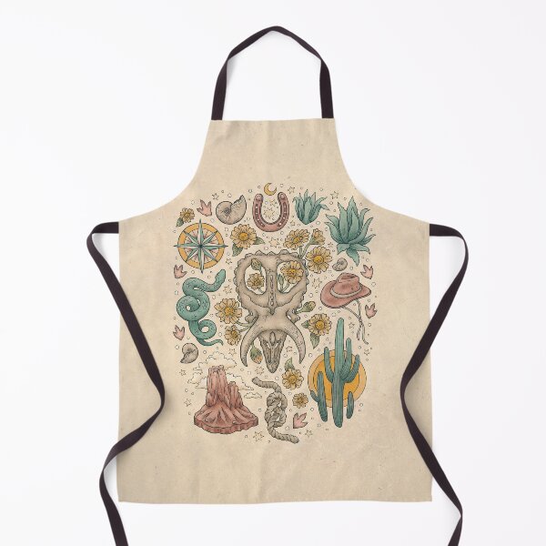 Item preview, The Desert Sunflowers | Dinosaur Southwest Adventure Art | Natural History Explorer designed and sold by OMEGAFAUNA.