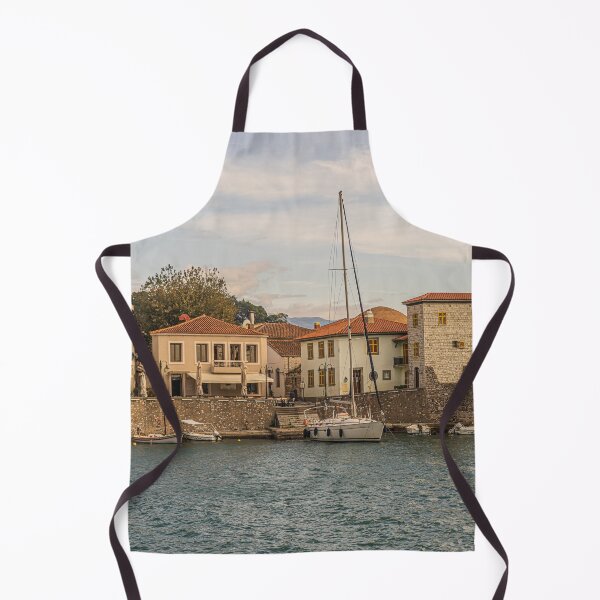 Item preview, Sailboat of Castle of Nafpaktos designed and sold by KensLensDesigns.