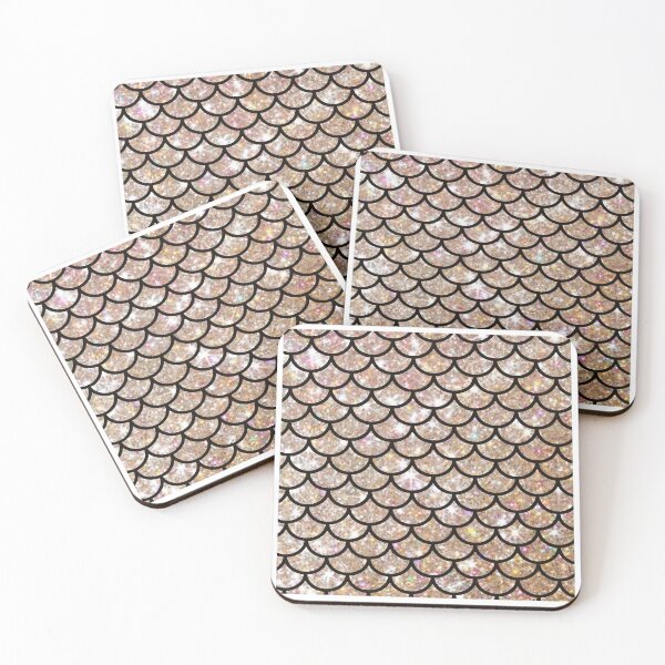 Item preview, glitter mermaid scales  designed and sold by TopDesignArt.