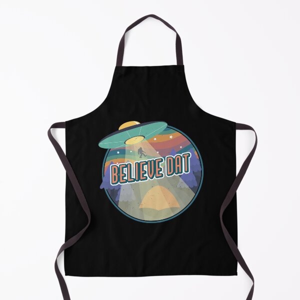 Item preview, Believe Dat - UFO Spaceship Abducting Bigfoot designed and sold by Express YRSLF.