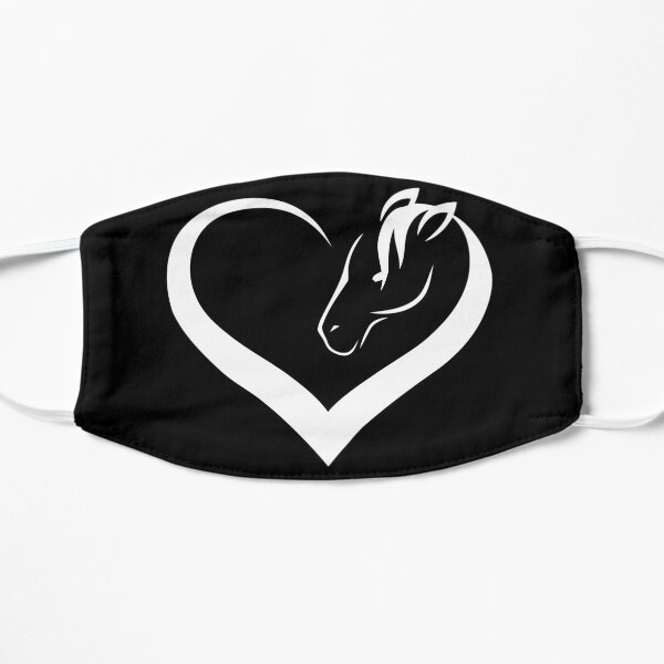 Horse Life | Horse Heart Flat Mask