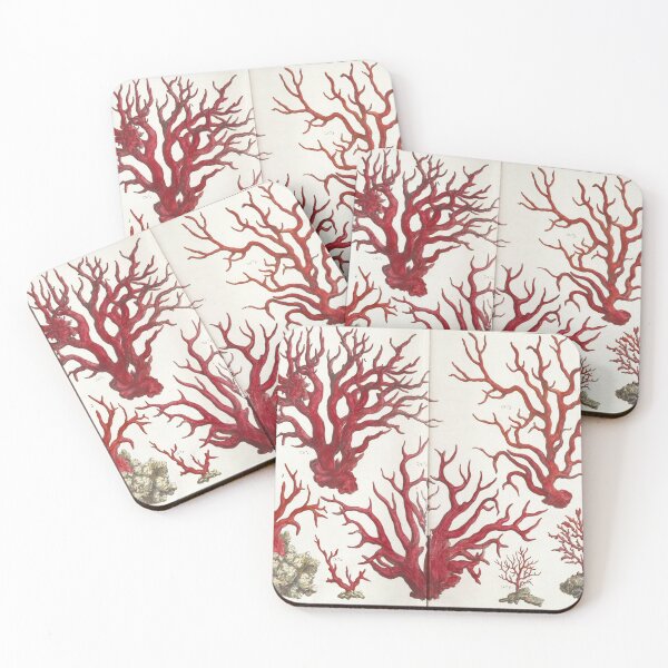 Item preview, Vintage Red Coral Illustration designed and sold by Paul David Wilson.