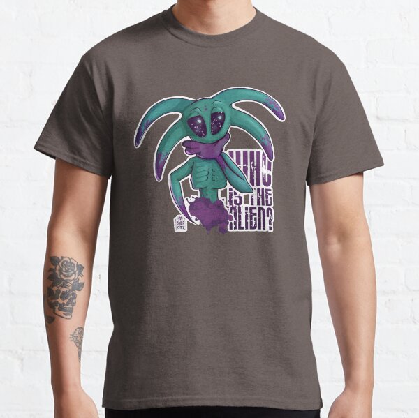 Quien es el alien? Camiseta clásica