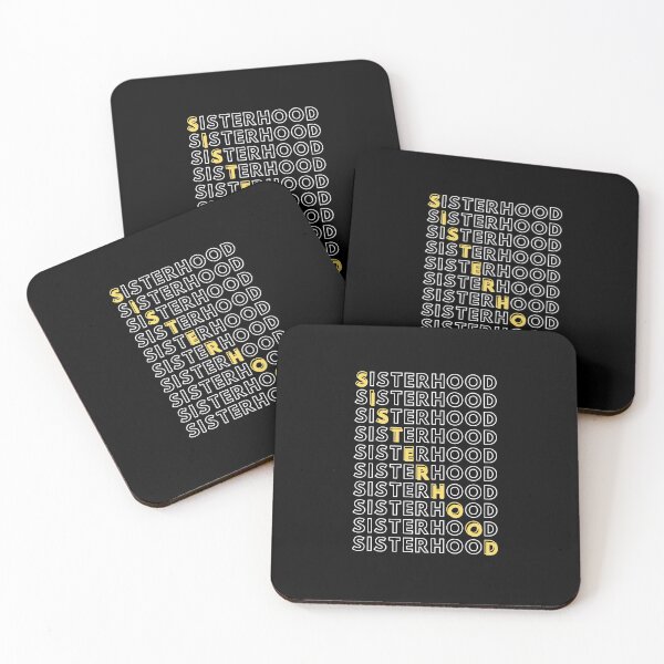 Item preview, Sisterhood Yellow, Sister's Day Black designed and sold by aivincible.