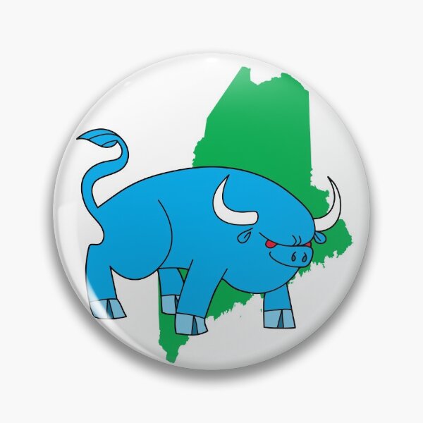 Item preview, Babe the Blue Ox Seeing Red Maine State designed and sold by Pkfridley.