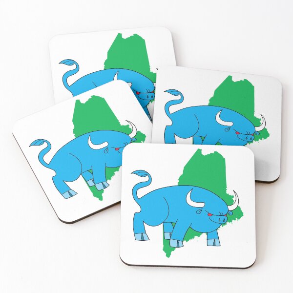 Item preview, Babe the Blue Ox Seeing Red Maine State designed and sold by Pkfridley.