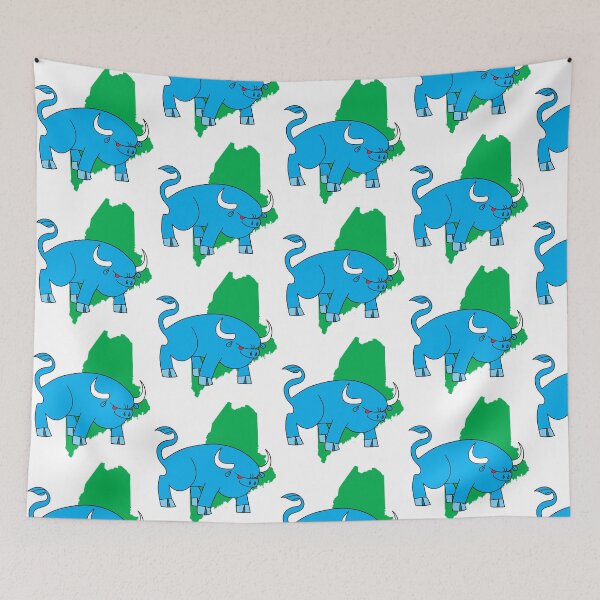 Item preview, Babe the Blue Ox Seeing Red Maine State designed and sold by Pkfridley.