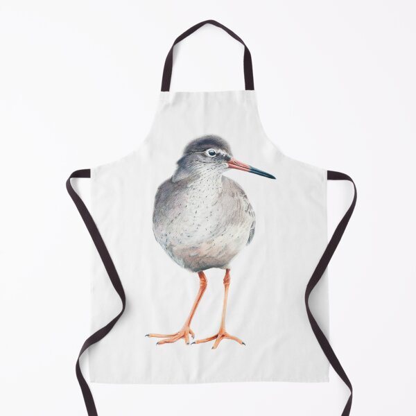 Item preview, Common redshank colored pencil art designed and sold by Petrún Sigurðardóttir.