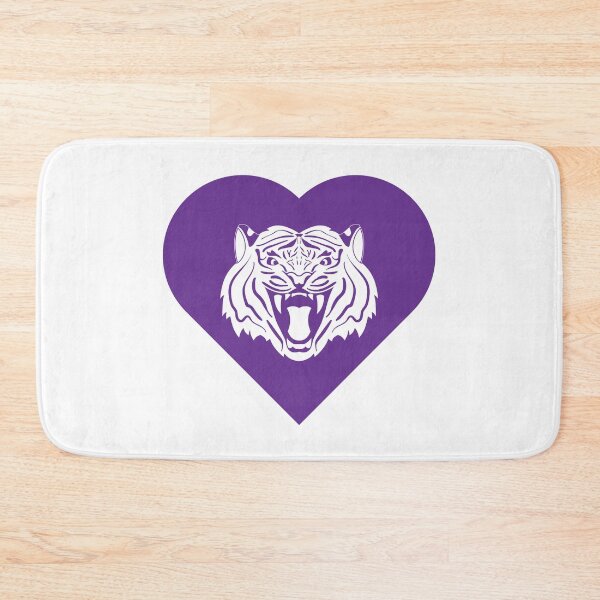 Item preview, Tiger Mascot Cares Purple designed and sold by cmd-art.