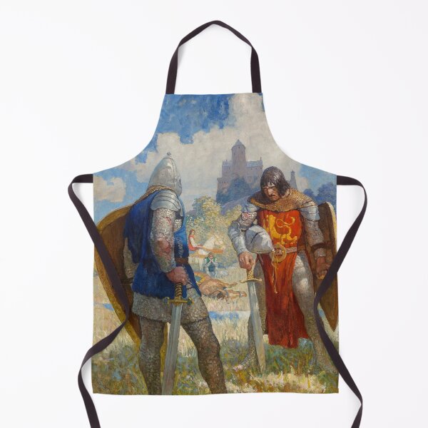 Item preview, Knightly Challenge - Vintage Children's Book Illustration designed and sold by Paul David Wilson.