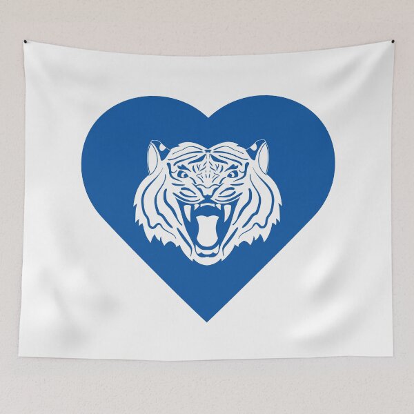 Item preview, Tiger Mascot Cares Blue designed and sold by cmd-art.