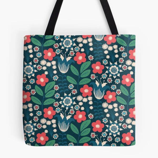 Item preview,  Floral meadow in red designed and sold by Irenajh87.