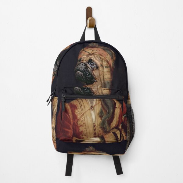 Item preview, Royal Pug Dog Rennaisance Funny Illustration designed and sold by MOKA META.